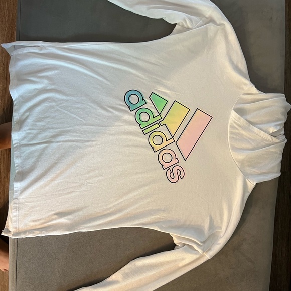 Adidas White Regular Fit Shirt - Picture 1 of 2